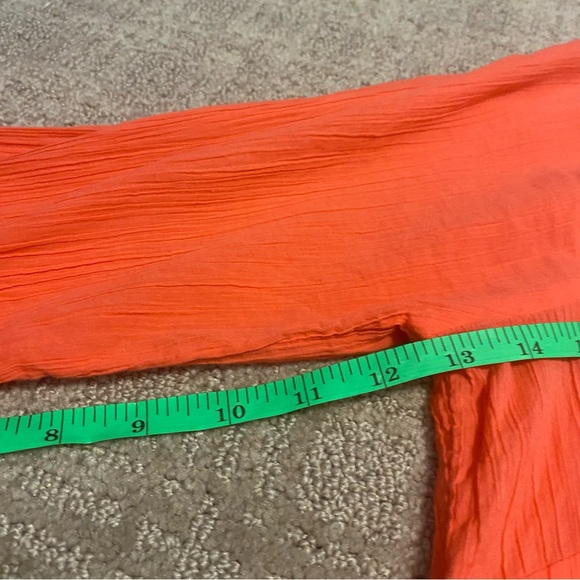 {Athleta} Mariana Tunic / Swim Cover Up - Coral Sunset ~ Size Small - Picture 14 of 16